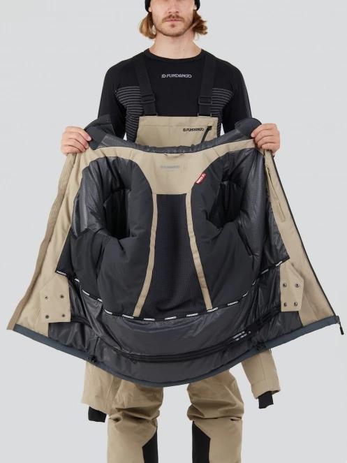 Fundango Atlas Allmountain Jacket férfi síkabát homok színben 5