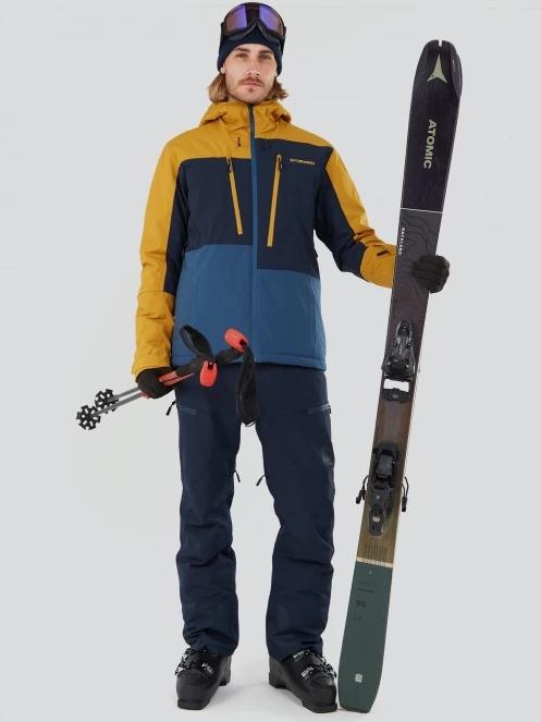 Fundango Atlas Allmountain Jacket férfi síkabát sárga színben 4