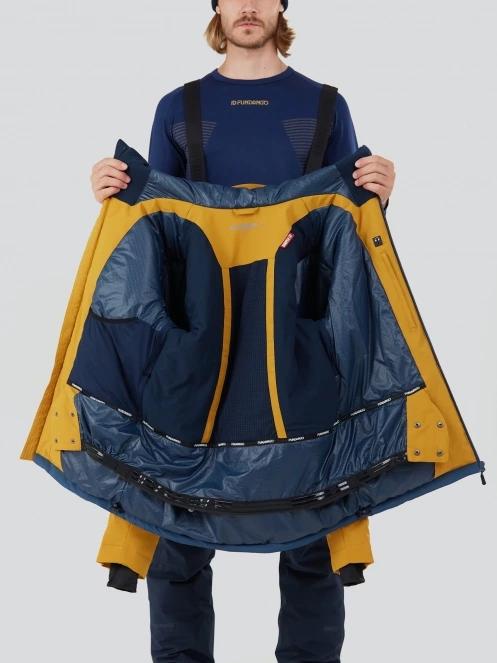 Fundango Atlas Allmountain Jacket férfi síkabát sárga színben 5