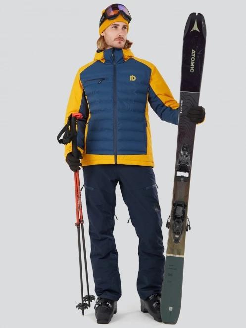 Fundango Orion Padded Jacket férfi steppelt síkabát kék színben 4
