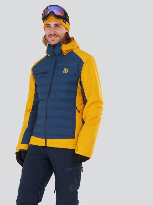 Fundango Orion Padded Jacket férfi steppelt síkabát kék színben 6