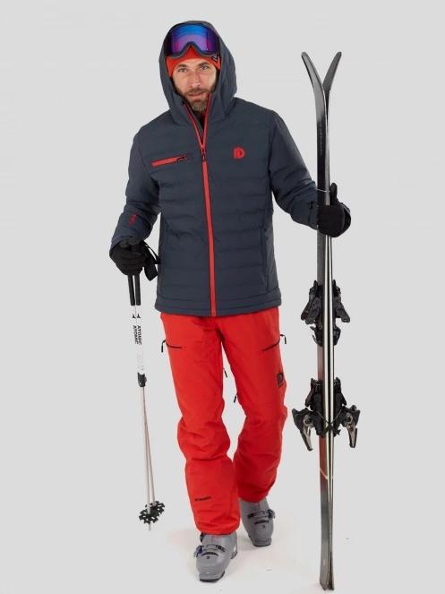 Fundango Orion Padded Jacket férfi steppelt síkabát szürke színben 4