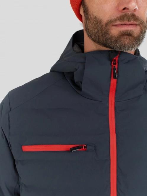 Fundango Orion Padded Jacket férfi steppelt síkabát szürke színben 8
