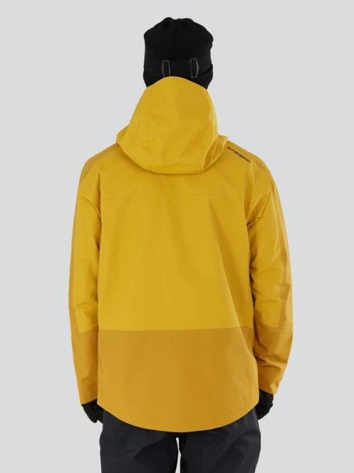 Fundango Manota 3L Shell Jacket férfi síkabát sárga színben 4