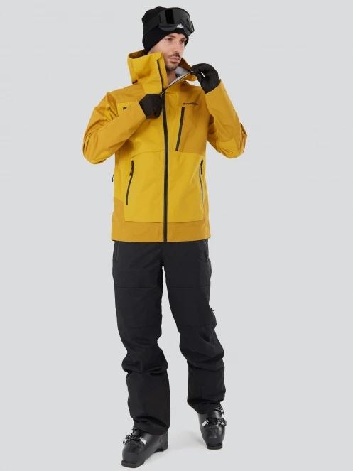 Fundango Manota 3L Shell Jacket férfi síkabát sárga színben 6