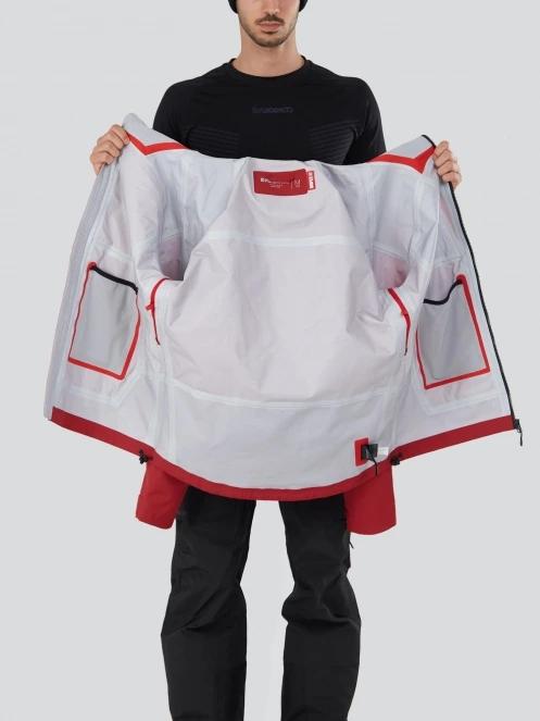 Fundango Manota 3L Shell Jacket férfi síkabát piros színben 5