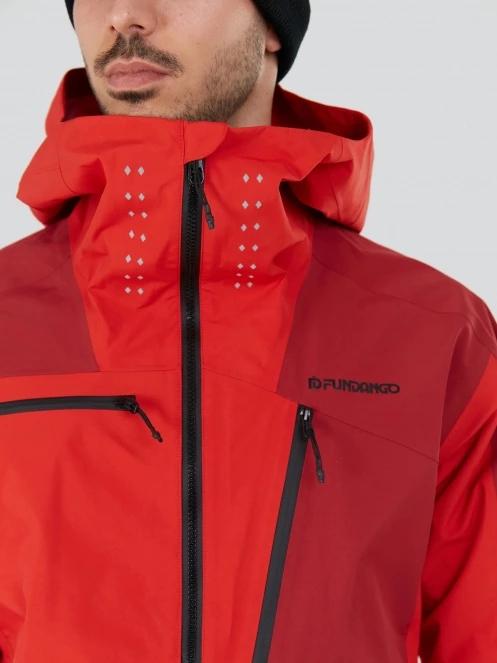 Fundango Manota 3L Shell Jacket férfi síkabát piros színben 7