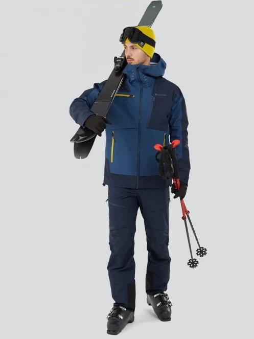 Fundango Manota 3L Shell Jacket férfi síkabát kék színben 4