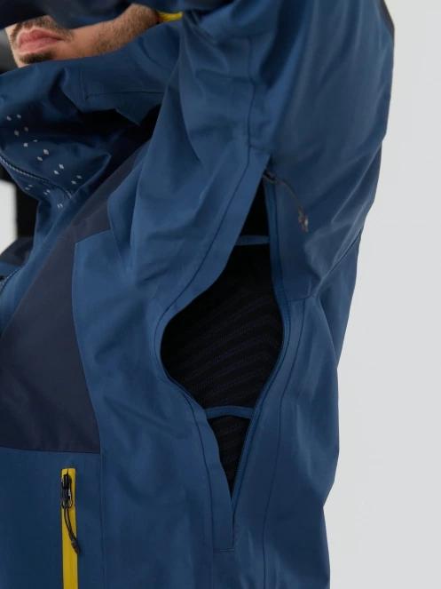 Fundango Manota 3L Shell Jacket férfi síkabát kék színben 10