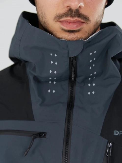 Fundango Manota 3L Shell Jacket férfi síkabát szürke színben 7