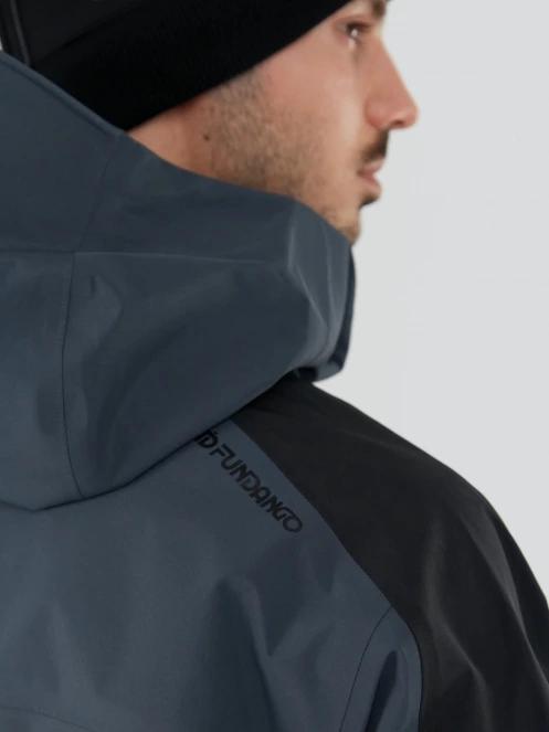Fundango Manota 3L Shell Jacket férfi síkabát szürke színben 10