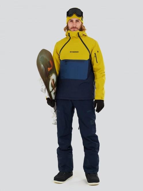 Fundango Hydra ECO Anorak férfi síkabát sárga színben 4