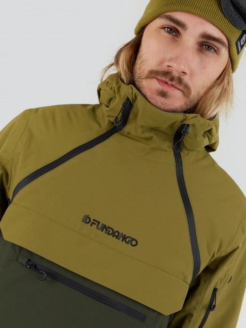 Fundango Hydra ECO Anorak férfi síkabát zöld színben 6