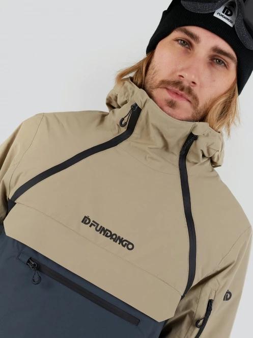 Fundango Hydra ECO Anorak férfi síkabát homok színben 5