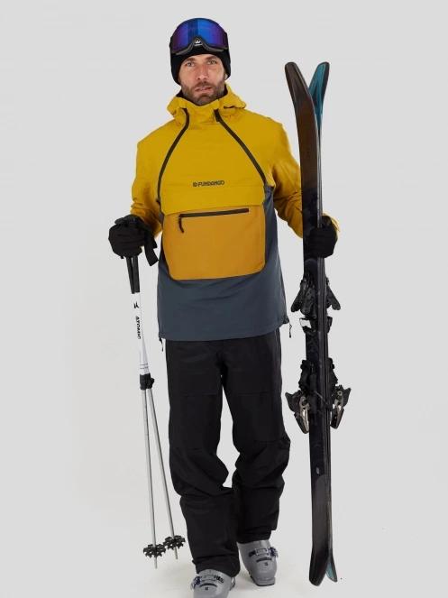 Fundango Hydra ECO Anorak férfi anorák sárga színben 4