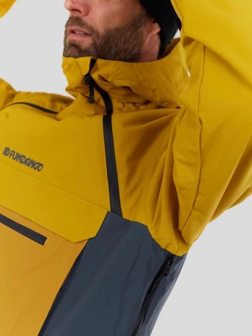 Fundango Hydra ECO Anorak férfi anorák sárga színben 8