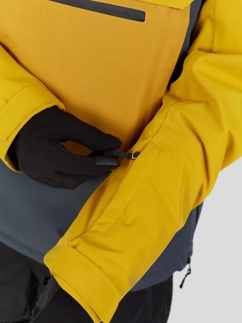 Fundango Hydra ECO Anorak férfi anorák sárga színben 9