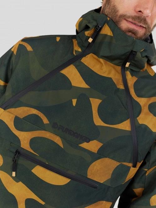 Fundango Hydra ECO Anorak férfi anorák zöld színben 8