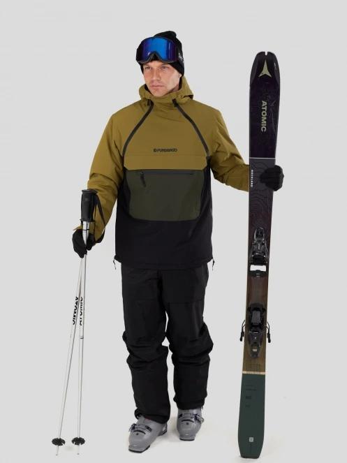 Fundango Hydra ECO Anorak férfi anorák zöld színben 4