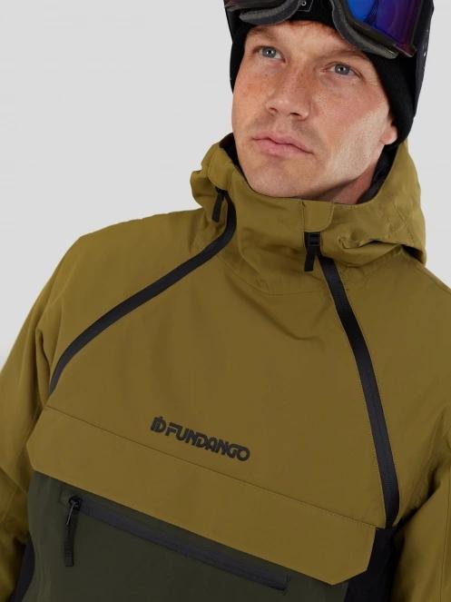 Fundango Hydra ECO Anorak férfi anorák zöld színben 6