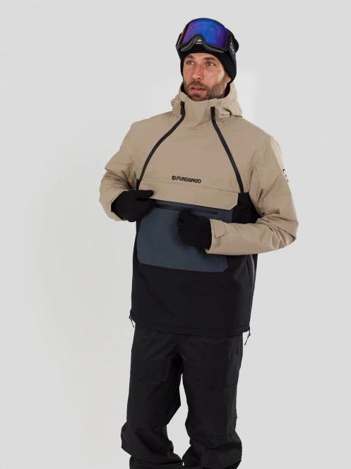 Fundango Hydra ECO Anorak férfi anorák homok színben 5