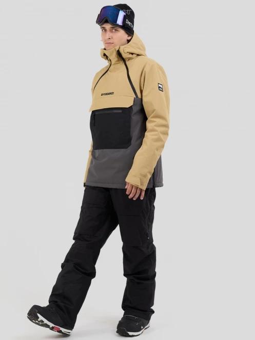 Fundango Hydra ECO Anorak férfi anorák homok színben 4
