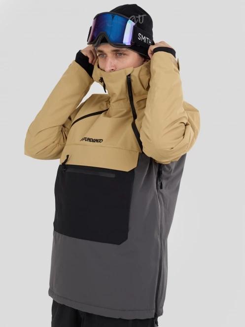 Fundango Hydra ECO Anorak férfi anorák homok színben 5