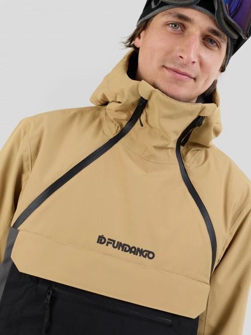 Fundango Hydra ECO Anorak férfi anorák homok színben 7