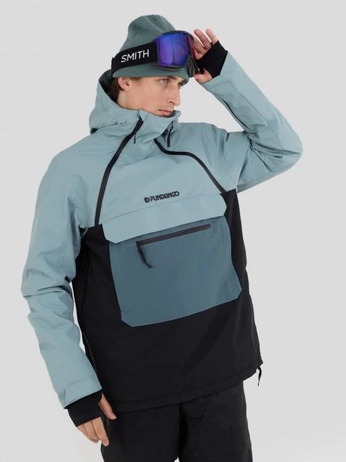 Fundango Hydra ECO Anorak férfi anorák zöld színben 6