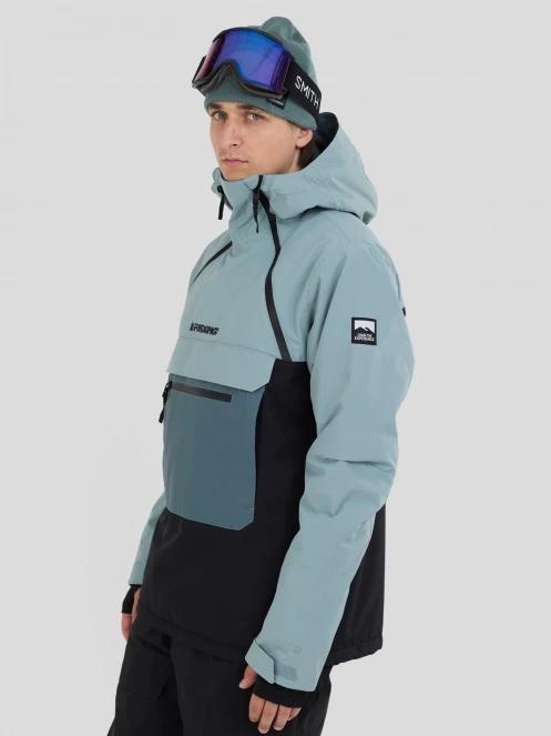 Fundango Hydra ECO Anorak férfi anorák zöld színben 7