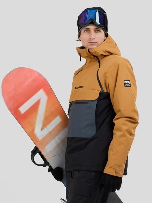 Fundango Hydra ECO Anorak férfi anorák barna színben 2