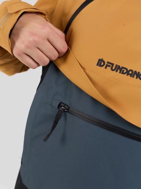 Fundango Hydra ECO Anorak férfi anorák barna színben 6