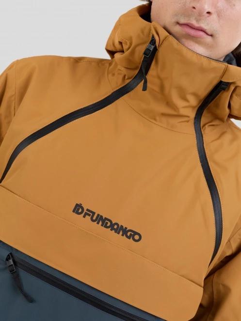 Fundango Hydra ECO Anorak férfi anorák barna színben 7