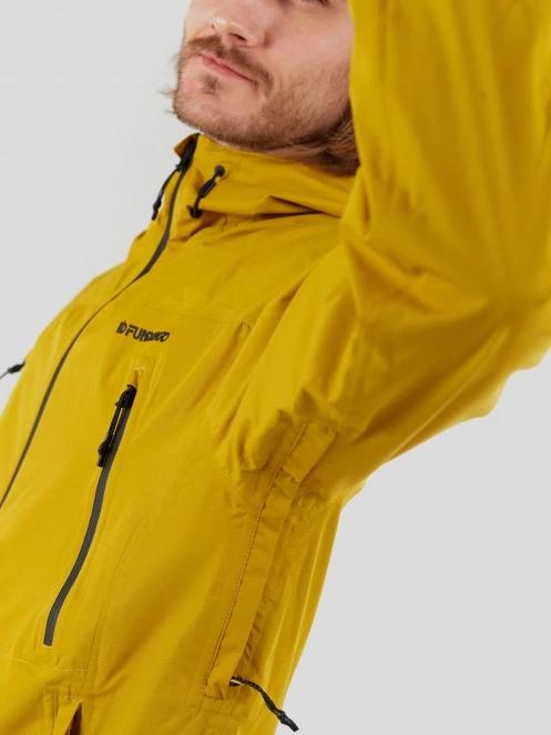 Fundango Piorini II  Waterproof Jacket férfi esőkabát sárga színben 6