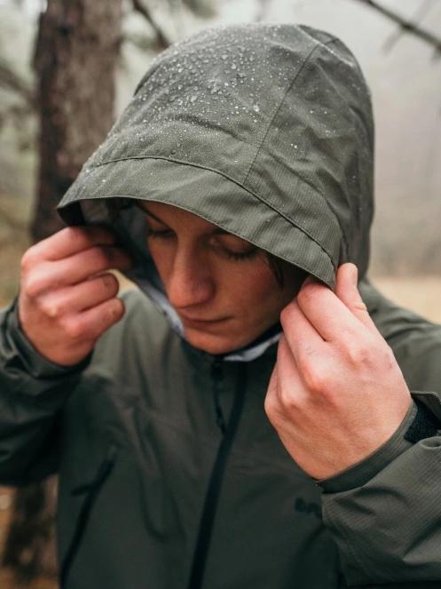 Fundango Piorini II  Waterproof Jacket férfi esőkabát oliva színben 14
