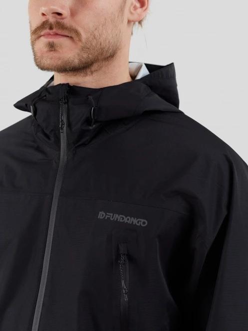 Fundango Piorini II  Waterproof Jacket férfi esőkabát fekete színben 6