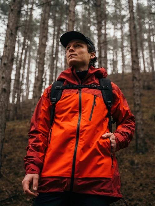 Fundango Levy 3L Jacket férfi héjkabát piros színben 13