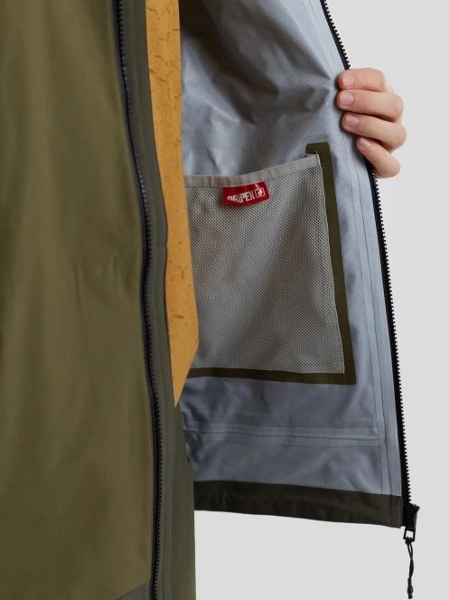 Fundango Levy 3L Jacket férfi héjkabát zöld színben 9