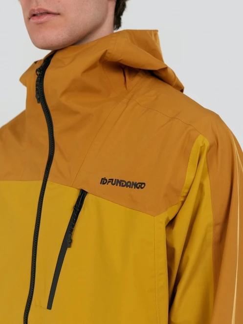 Fundango Levy 3L Jacket férfi héjkabát barna színben 7
