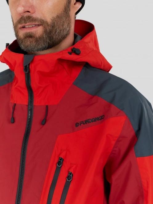 Fundango Rigel ECO 3L Jacket férfi héjkabát piros színben 8