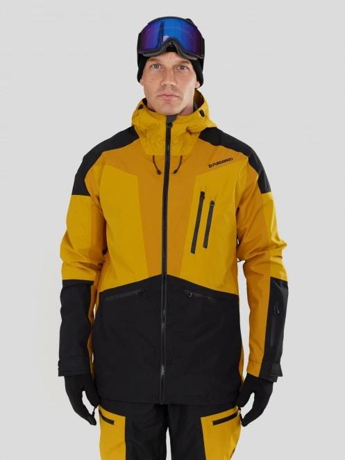 Fundango Rigel ECO 3L Jacket férfi héjkabát sárga színben 2