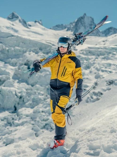 Fundango Rigel ECO 3L Jacket férfi síkabát sárga színben 10