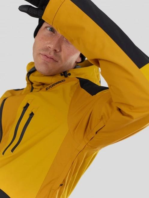 Fundango Rigel ECO 3L Jacket férfi héjkabát sárga színben 7