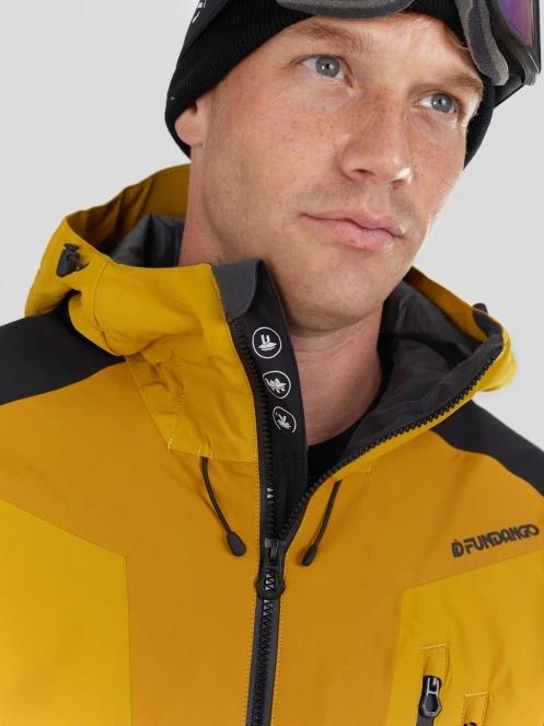 Fundango Rigel ECO 3L Jacket férfi héjkabát sárga színben 8