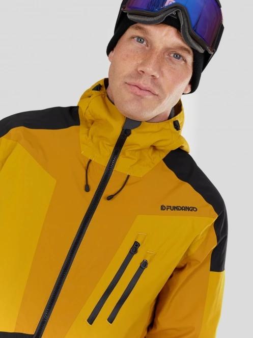 Fundango Rigel ECO 3L Jacket férfi héjkabát sárga színben 9