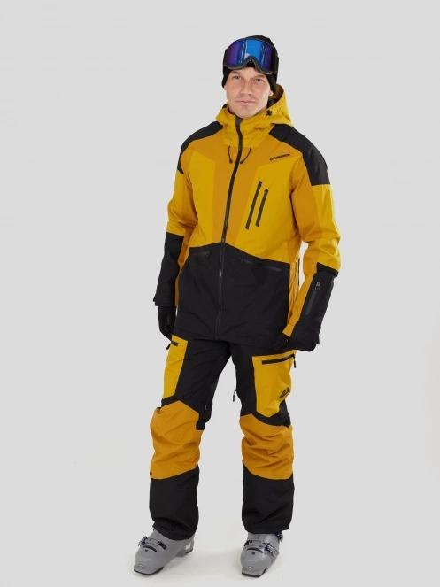 Fundango Rigel ECO 3L Jacket férfi héjkabát sárga színben 6