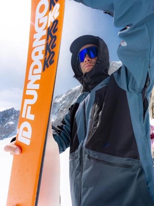 Fundango Rigel ECO 3L Jacket férfi héjkabát zöld színben 14