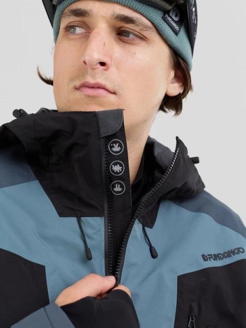 Fundango Rigel ECO 3L Jacket férfi héjkabát zöld színben 9
