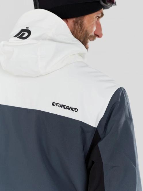 Fundango Nelson Allmountain Jacket férfi síkabát fehér színben 9
