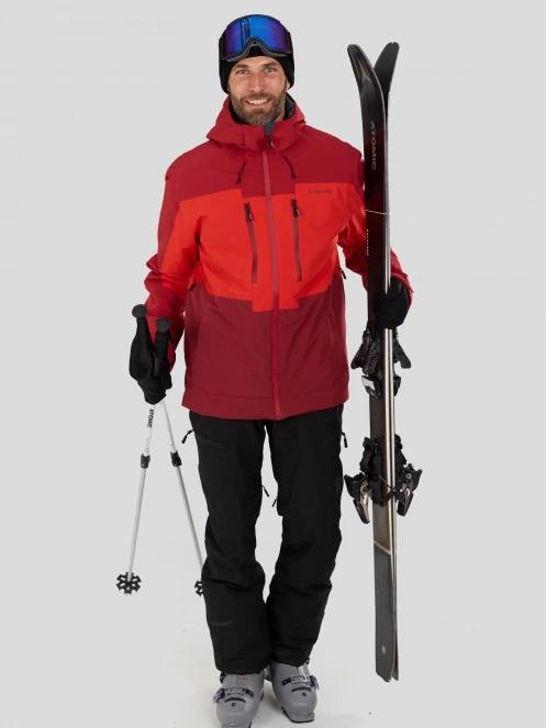 Fundango Nelson Allmountain Jacket férfi síkabát piros színben 4